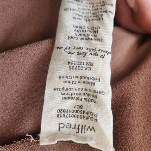 Wilfred Wrap Dress Size 4 - Picture 10 of 11